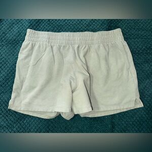 Ava & Viv Pale Green Soft Shorts w/ Elastic Waistband
